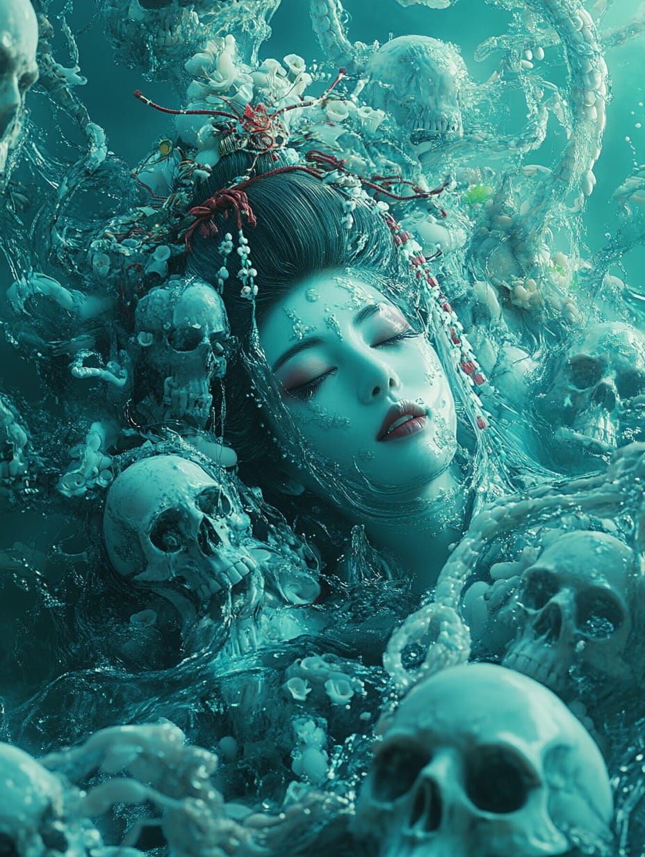 "Whispers Beneath the Waves"