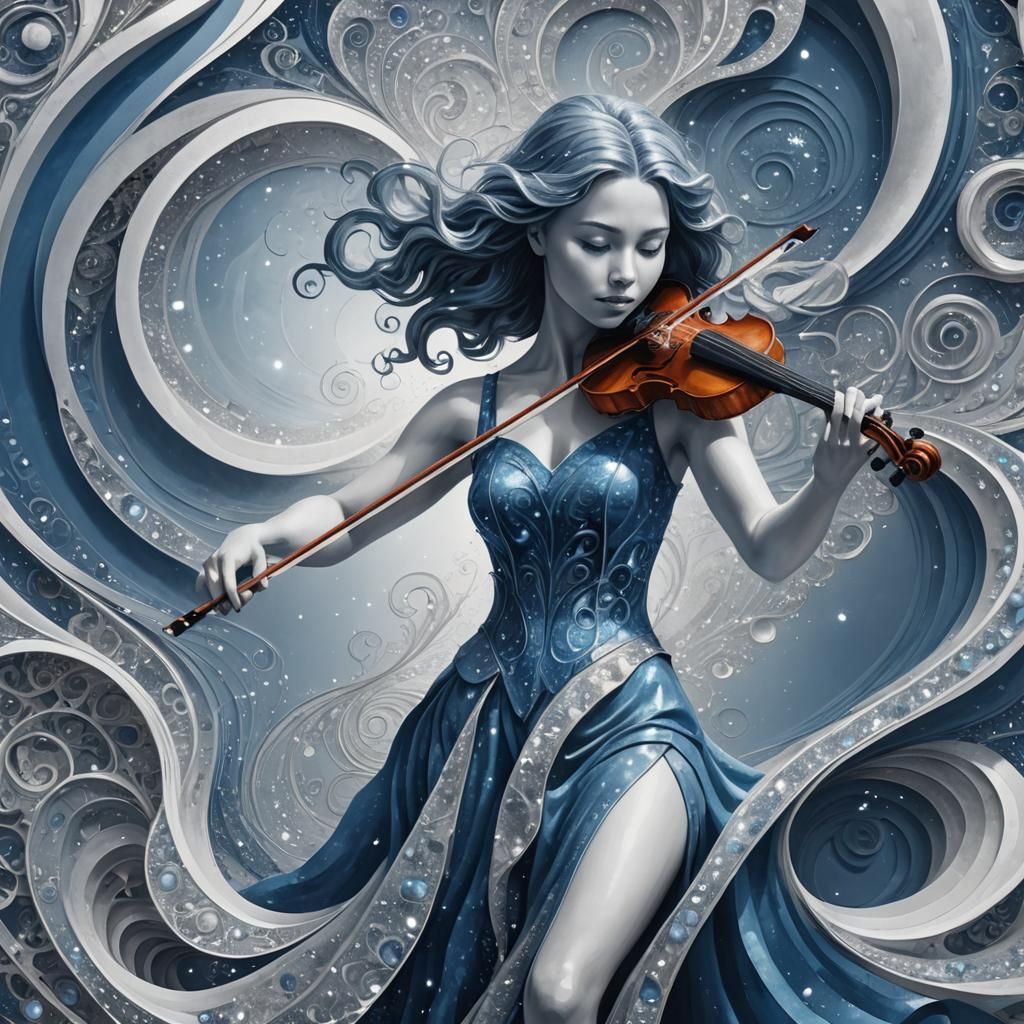 The Violinist Ai Generated Artwork Nightcafe Creator 3618