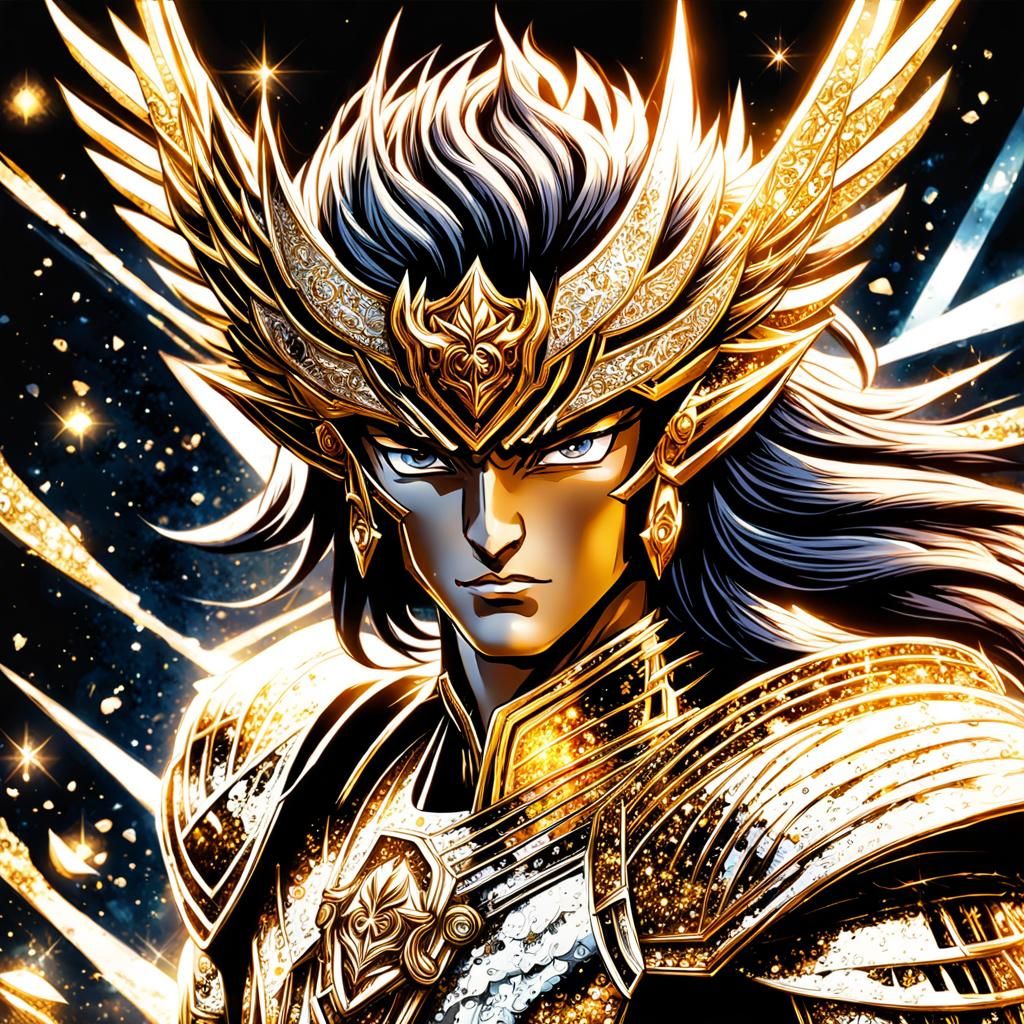 Knight of the Zodiac AI Generated Artwork NightCafe Creator