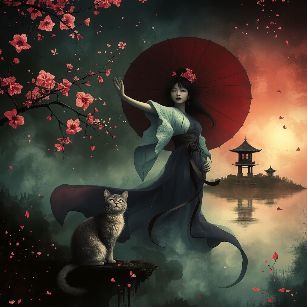 Dance of the sugar plum Sakura fairy