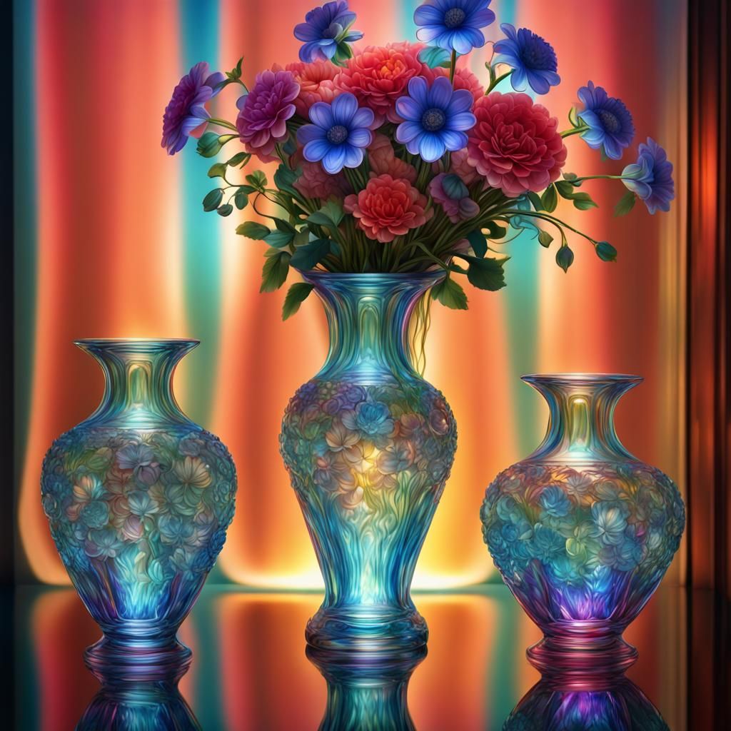 THREE VASES