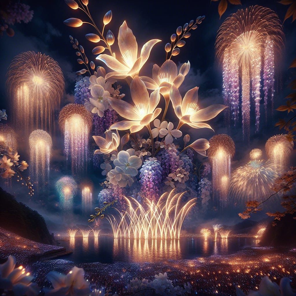 Hanafuta, Floral Fireworks