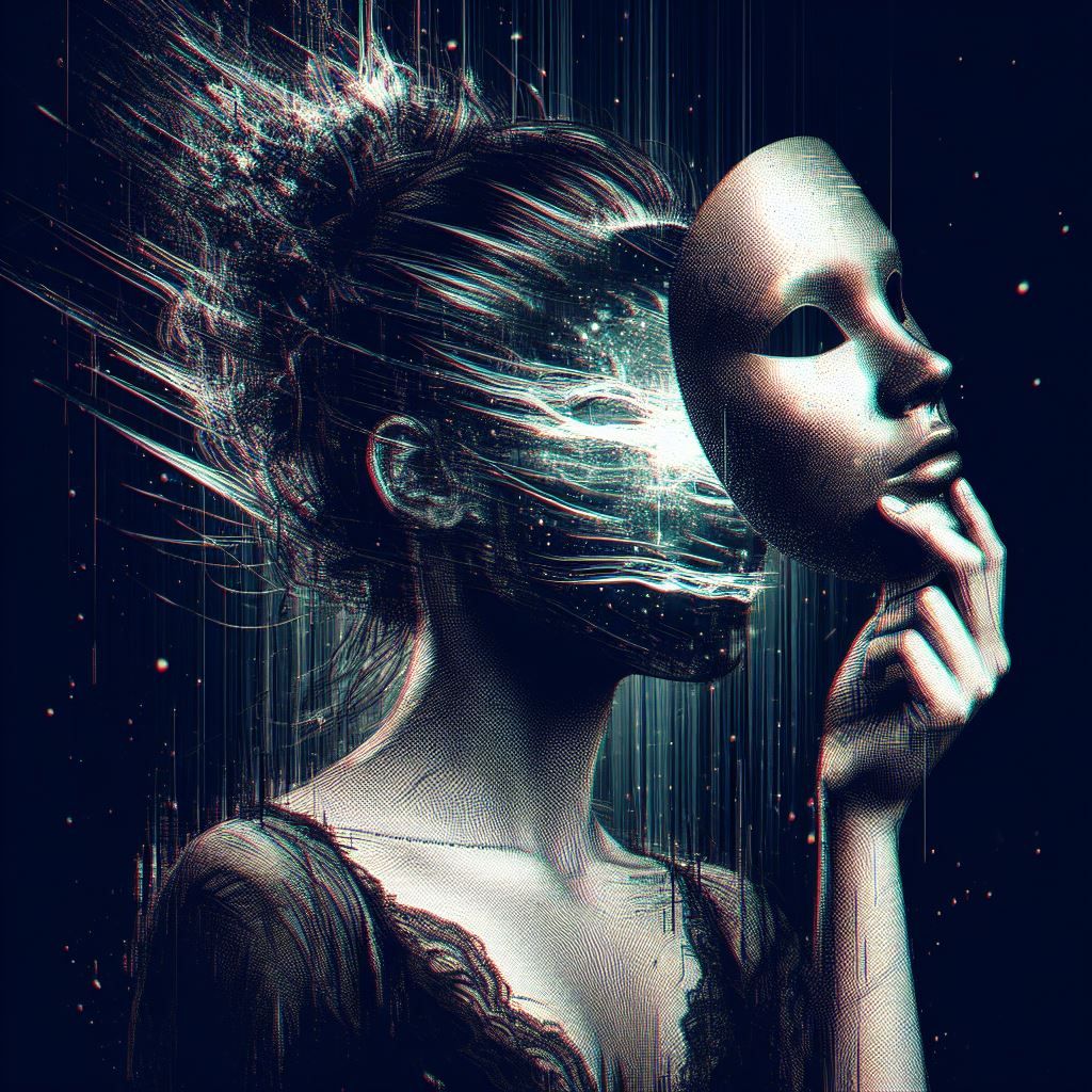 taking off my mask  by @harlow