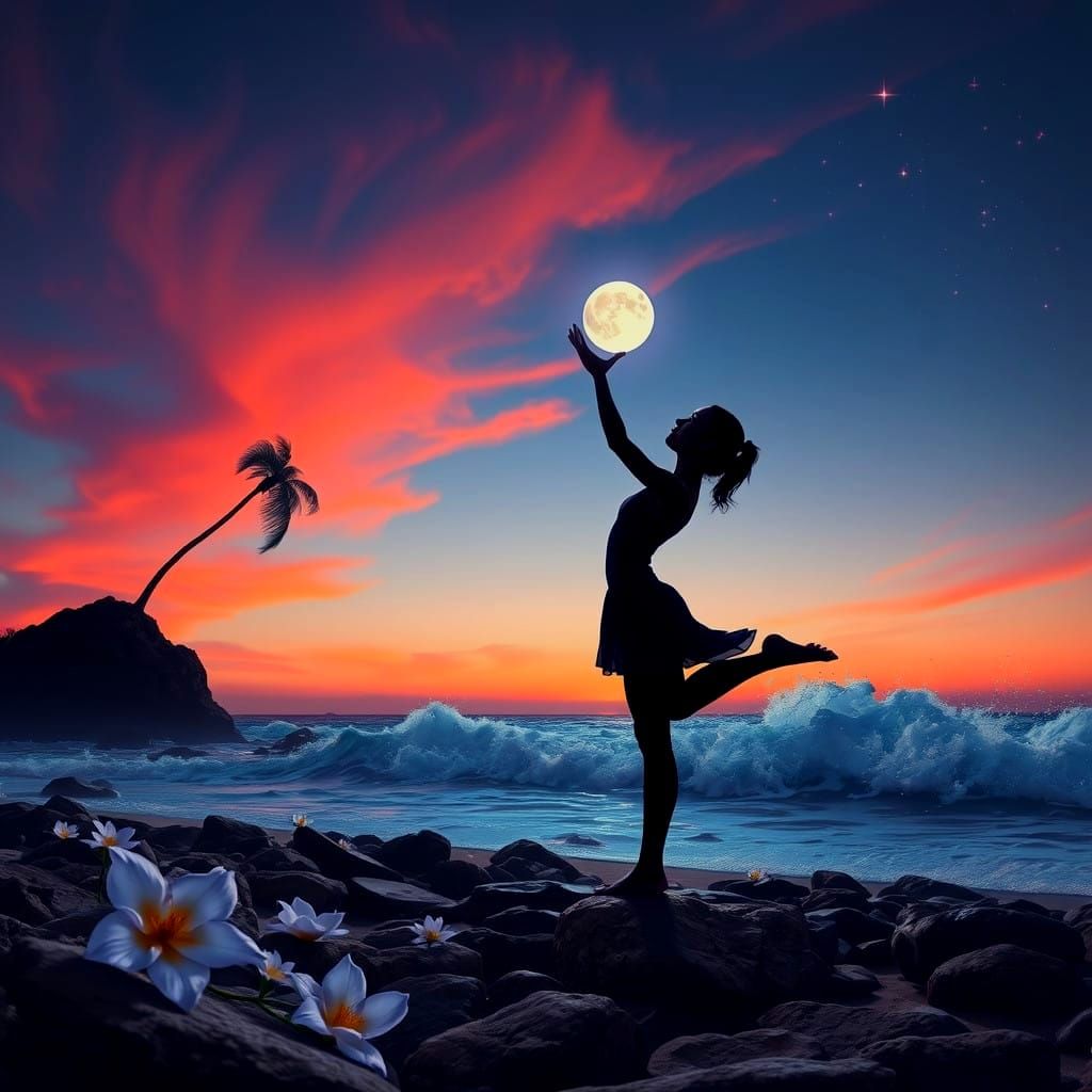 Fly me to the moon  by @MssVoid