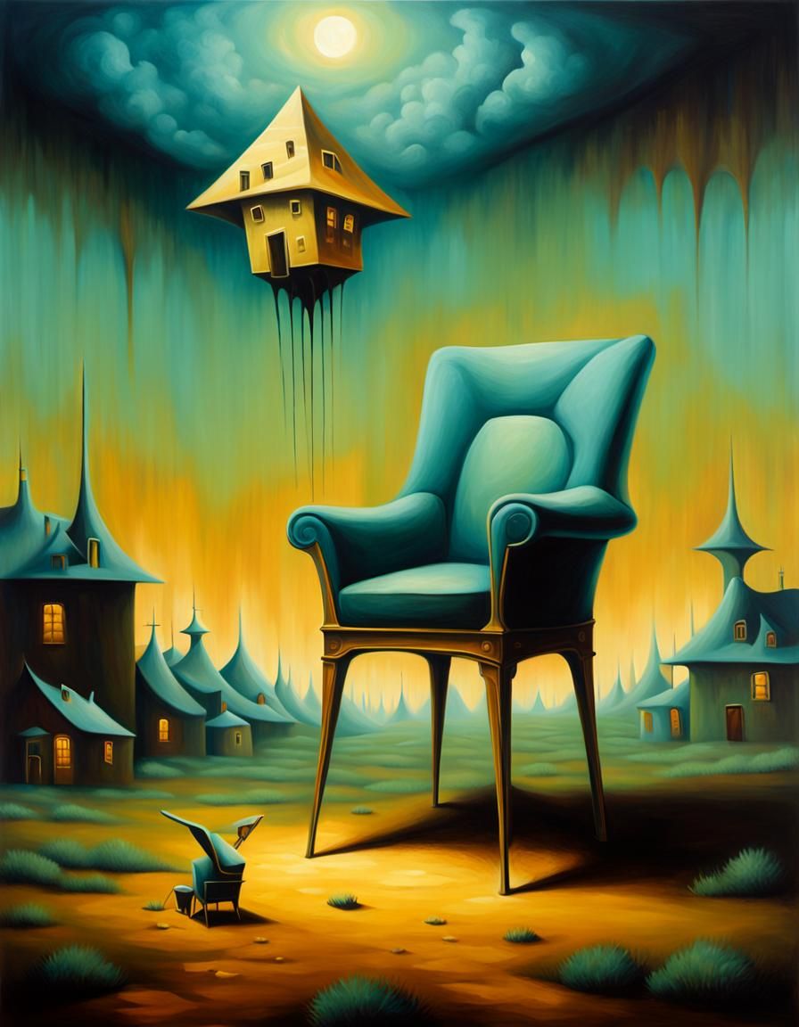 Yves Tanguy, Salvador Dali, surrealist piece of furniture ma...