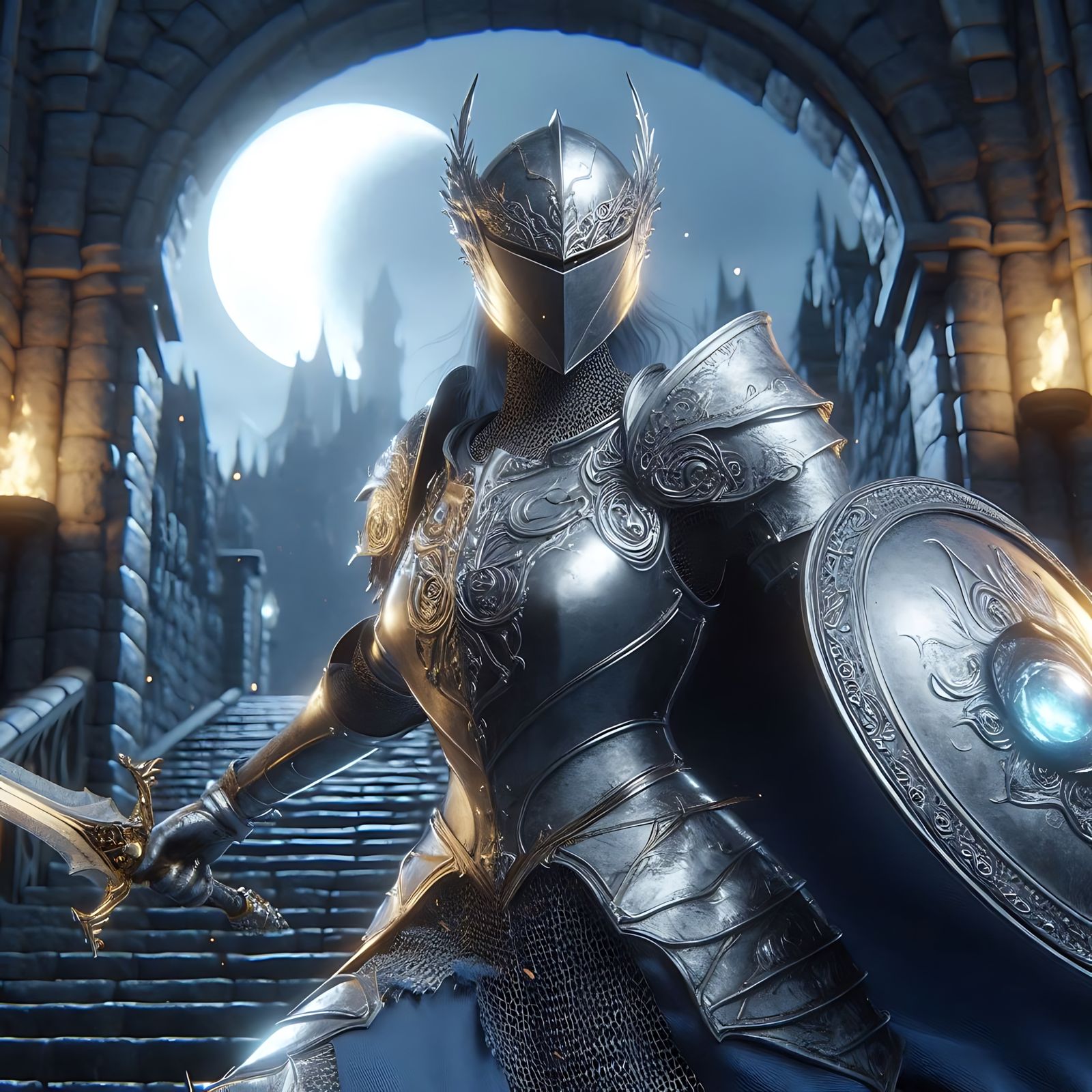 Knight of the Double Moon (Uploaded)