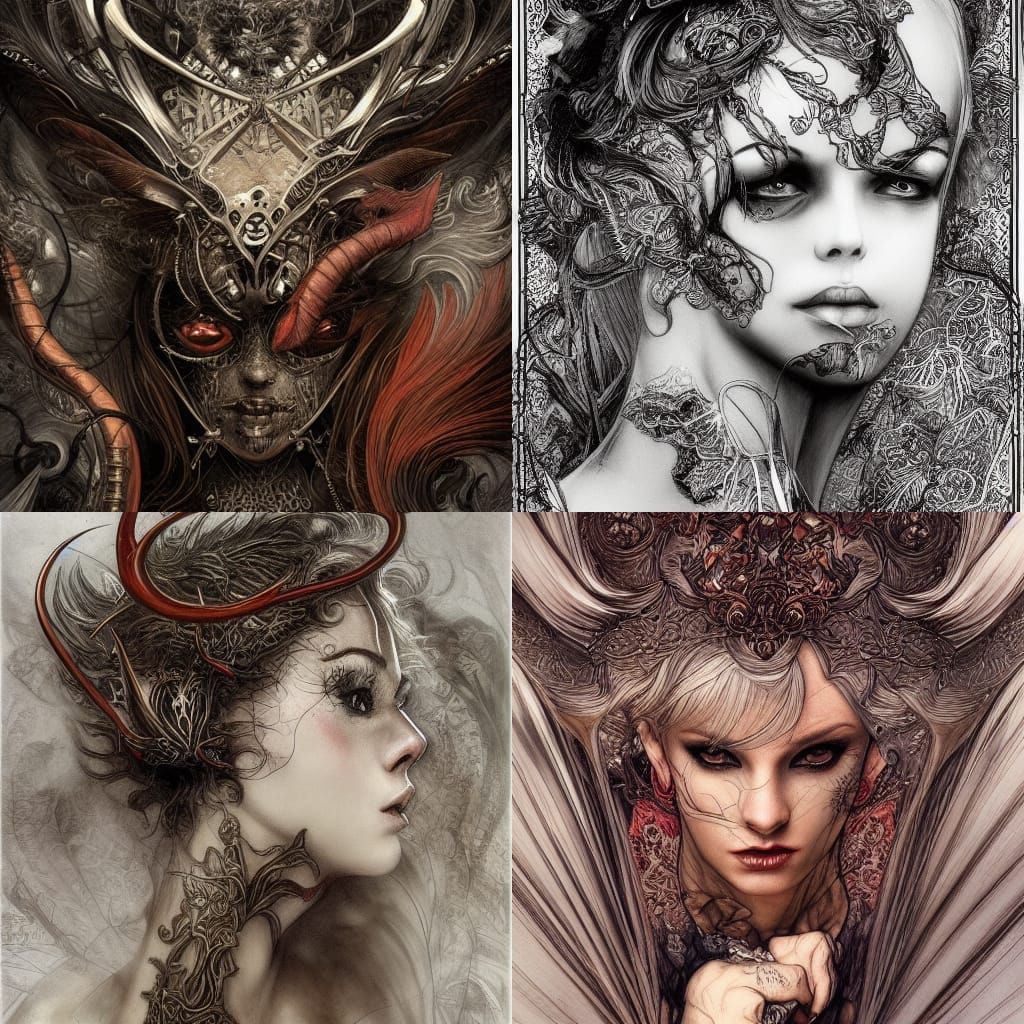 Devil Intricate, Scenic, Hyper-Detailed, Delicate; Complex; ...