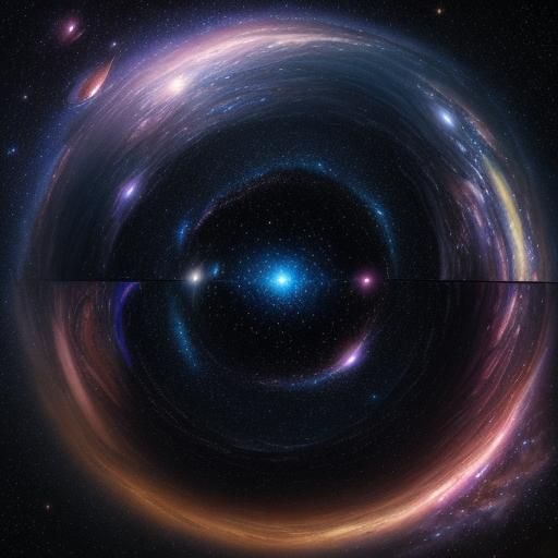 Celestial Convergence: Stars Align in a Starry Night