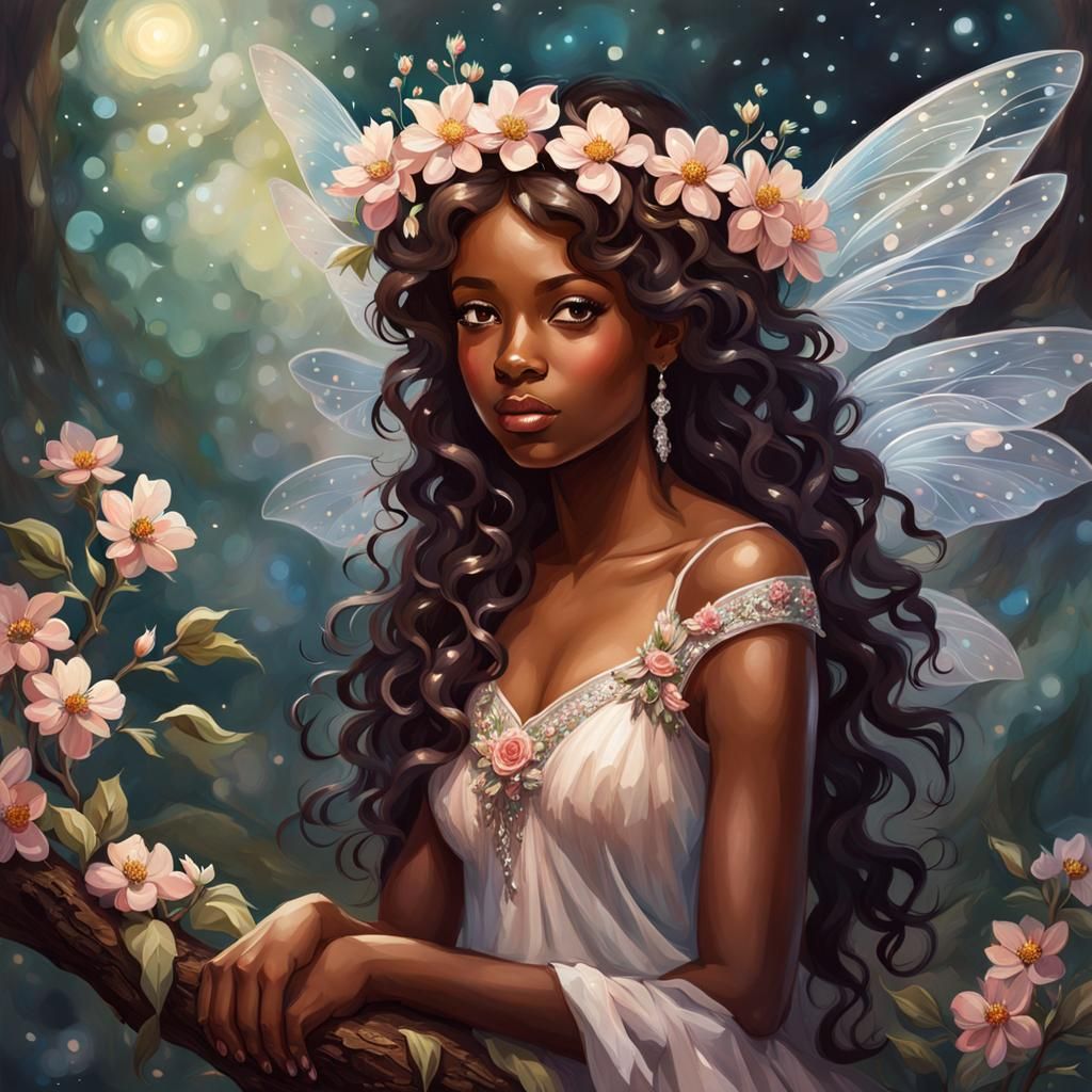 Lantana, the Fairy Princess - AI Generated Artwork - NightCafe Creator