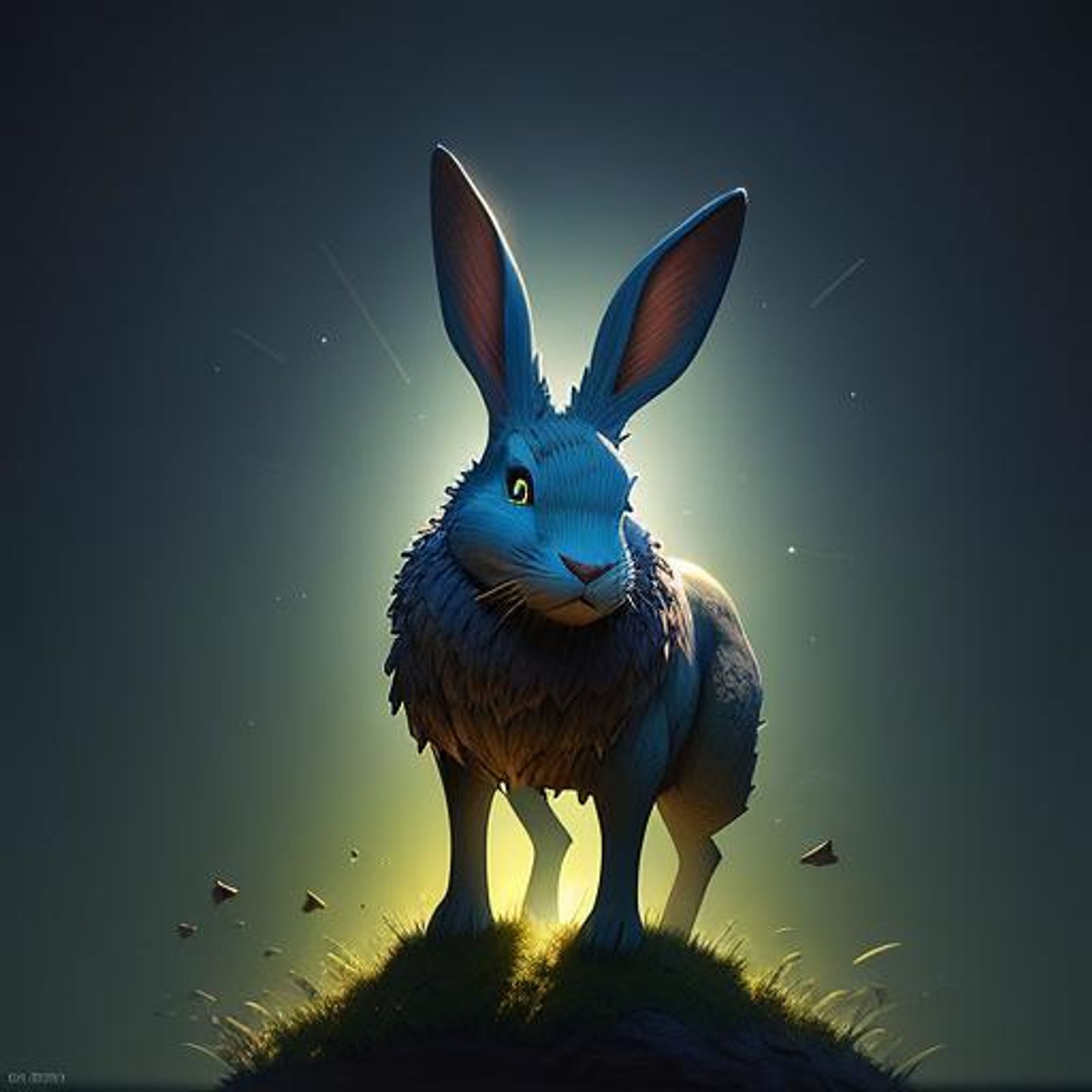 Blackavar from Watership Down - AI Generated Artwork - NightCafe Creator