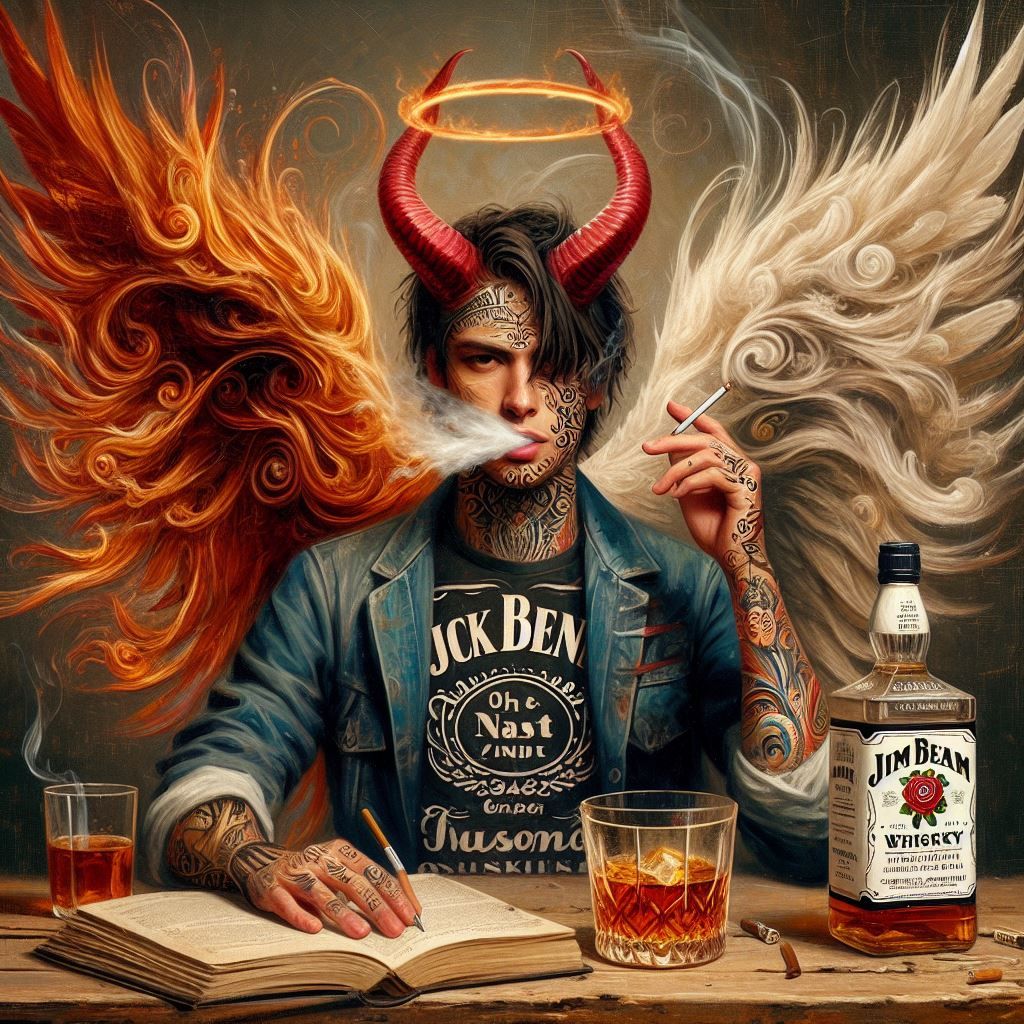 Devilish Angel & The Whisky Duality 🥃🎨✨