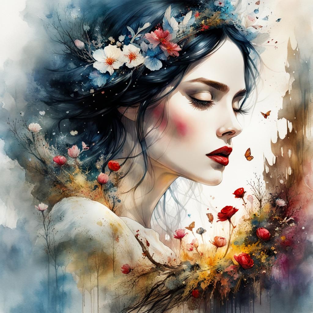 Snow White  by @Daria Kovalyonok
