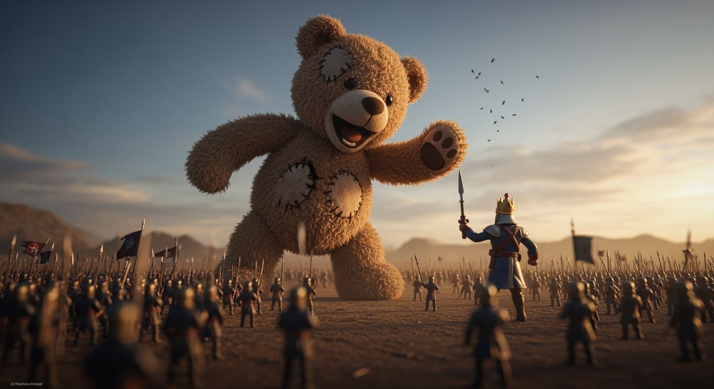 You though you could challenge me!! 