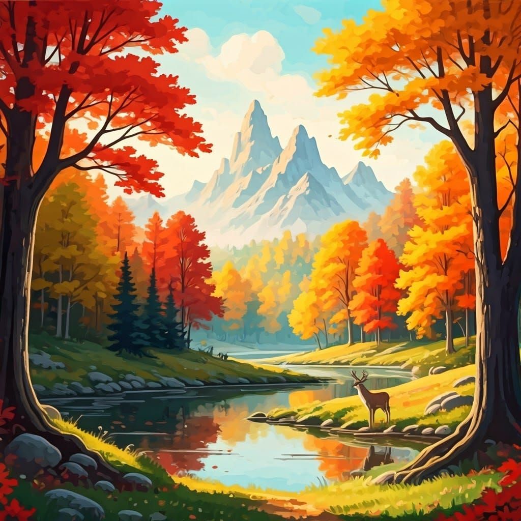 Autumn landscape 