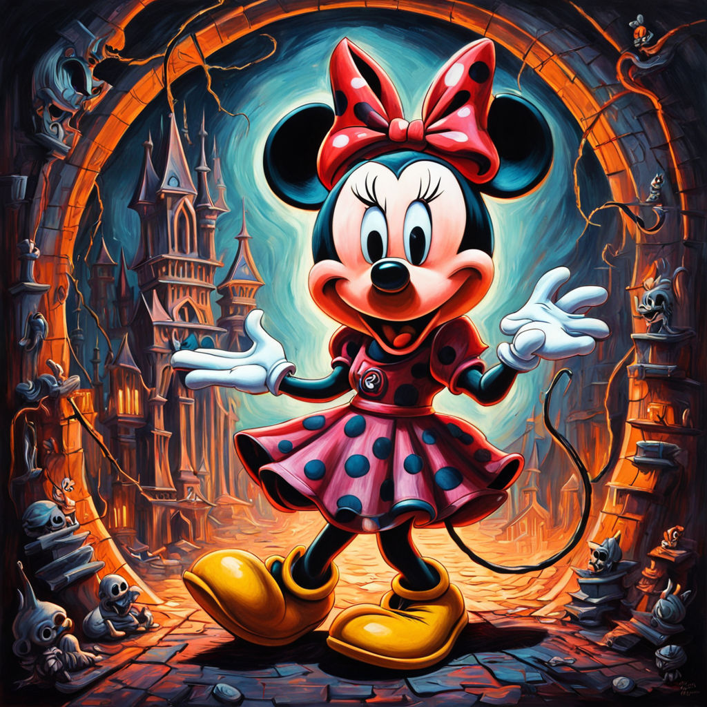 Gothic Bugs Bunny/Minnie Mouse