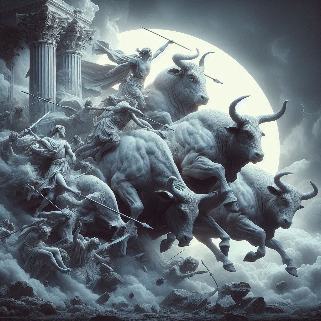 The Odyssey : the sacred oxen of Helios