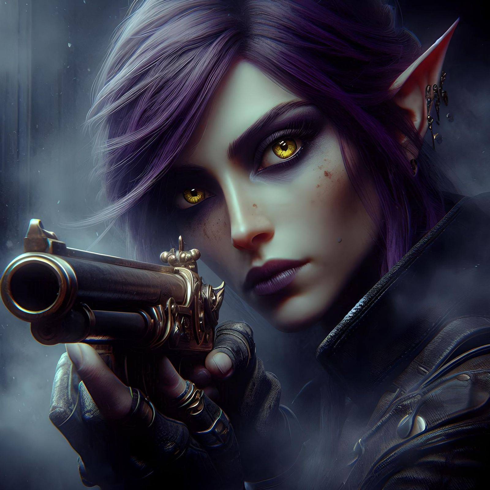 Steampunk Bounty Hunter