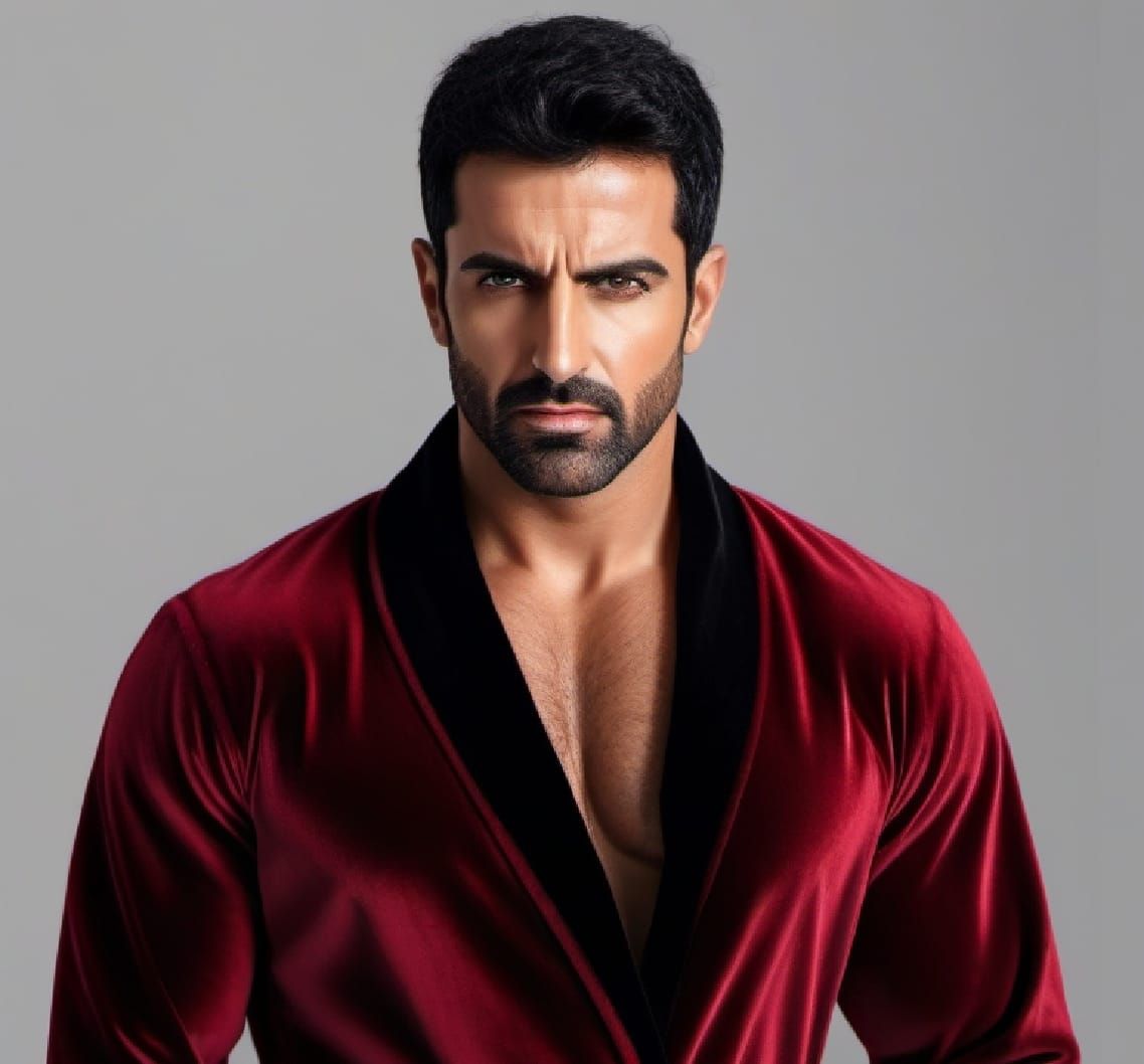 Hot guy  with short beard