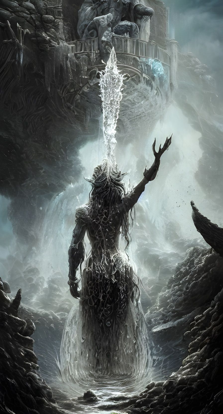 Goddess of Water   by @Fibek