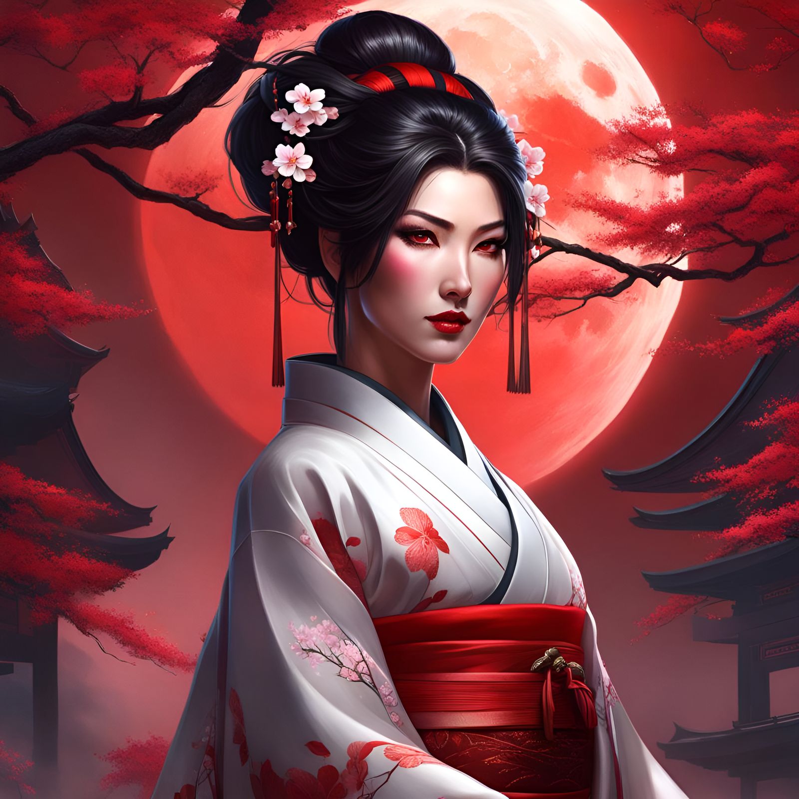 Blood Moon  by @candyland