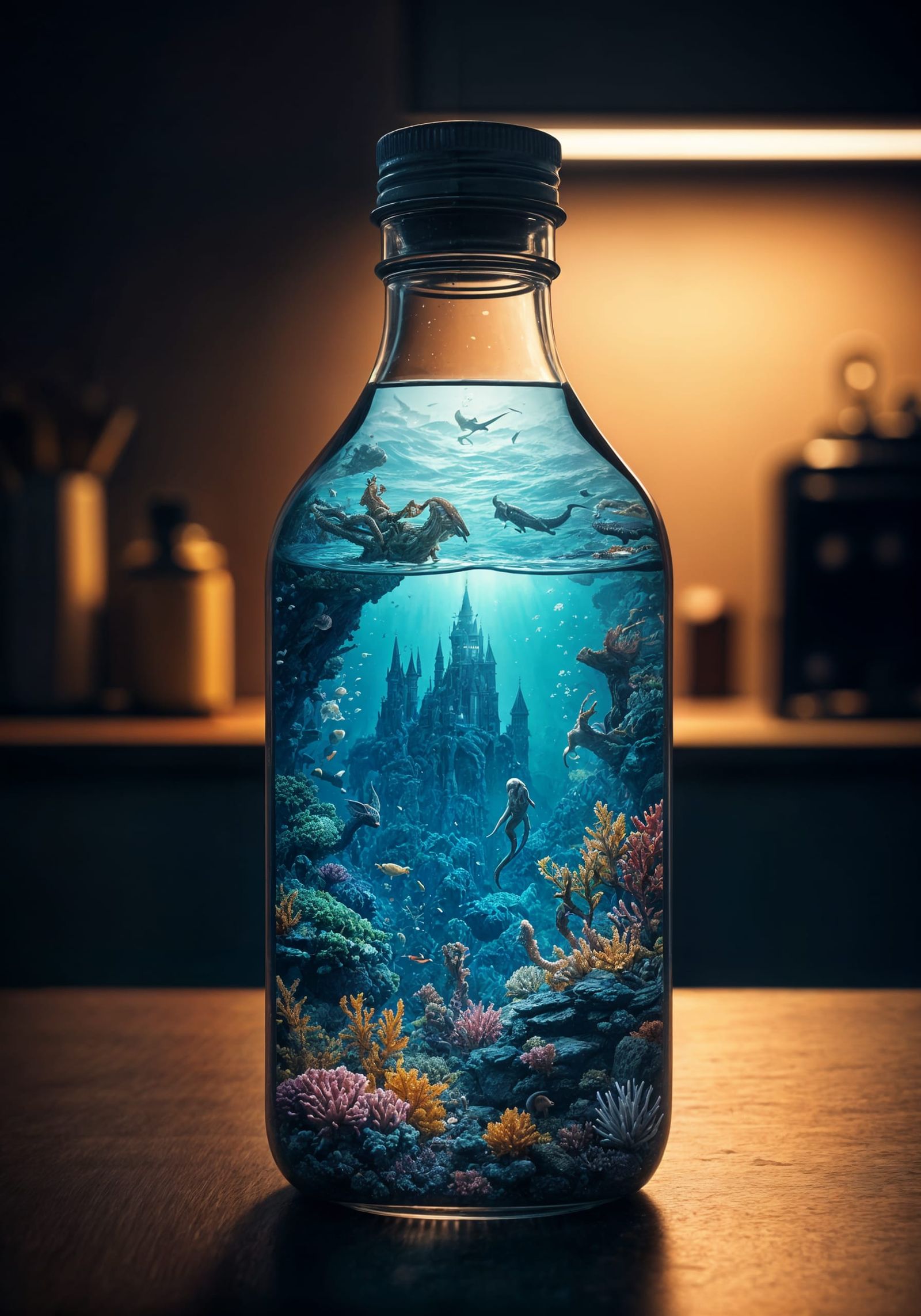 Underbottle world  by @Nazarii