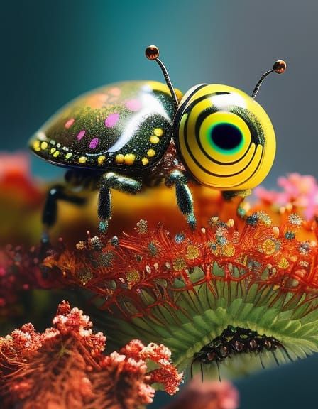 Friendly Insect😊  by @blenta