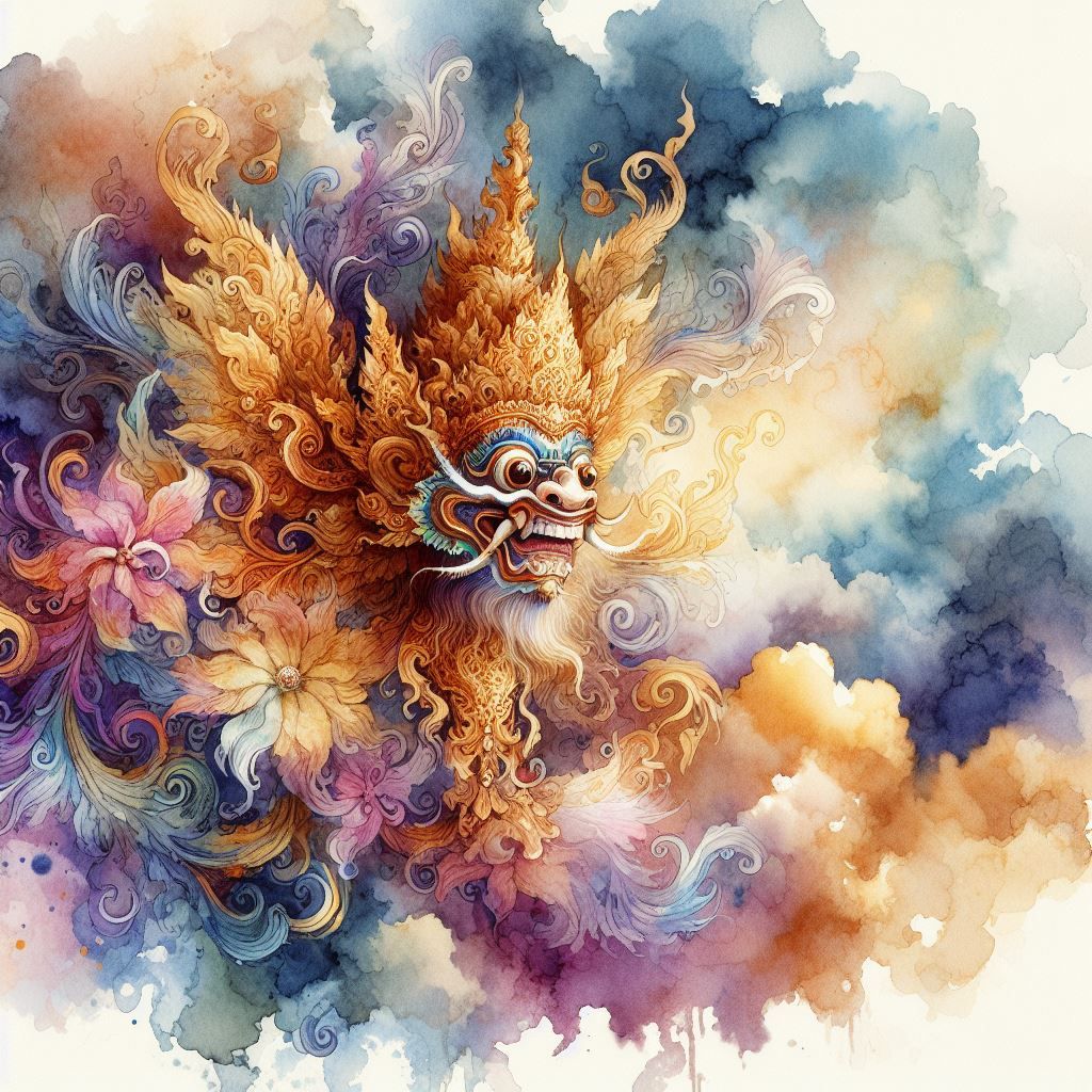 Balinese fantasy arts