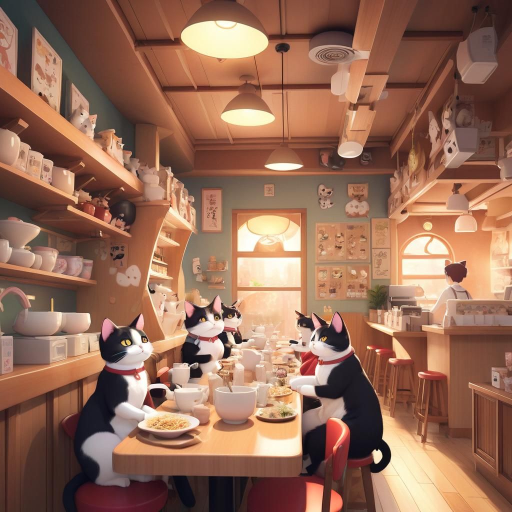 Cat cafe