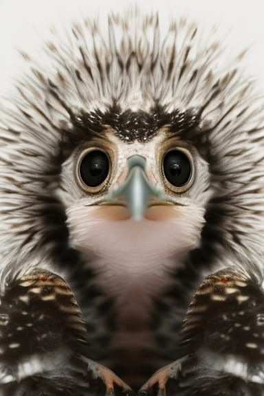 Fluffy owl
