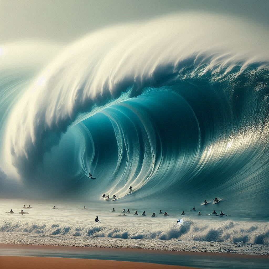 Colossal wave
