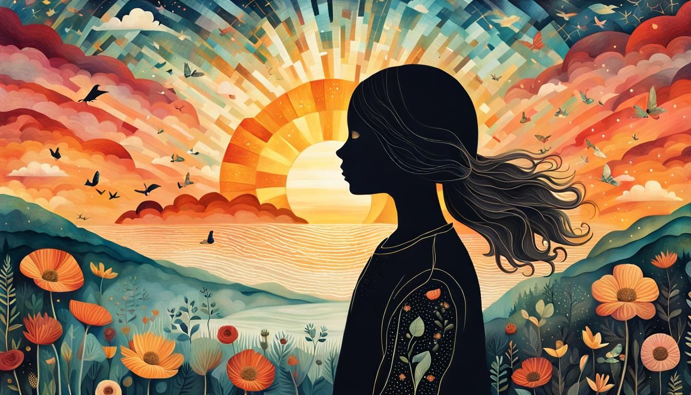 This stunning 8K digital artwork by Amanda Clark and Olga Kv...