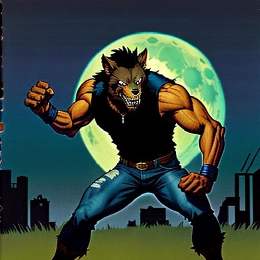 Werewolf By Green Moonlight