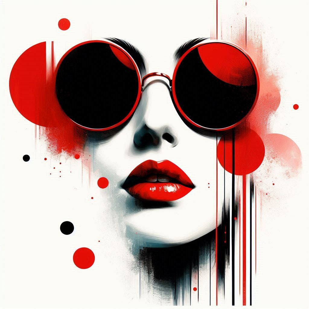 Red sunglasses