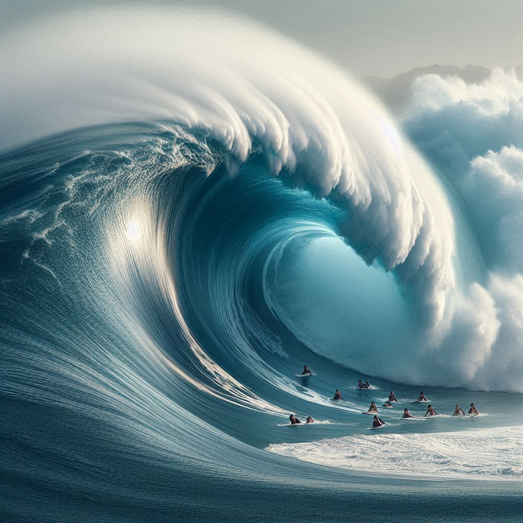 Colossal wave