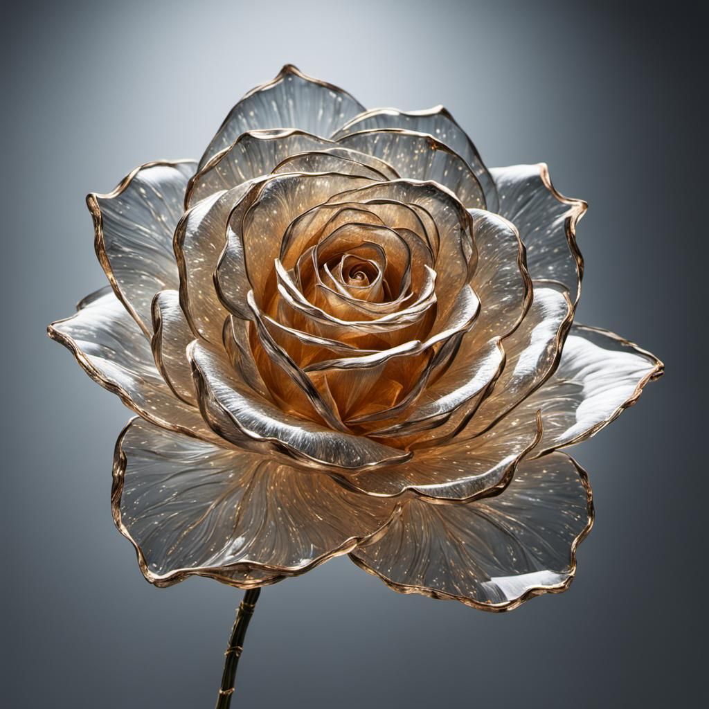 Glass Rose II