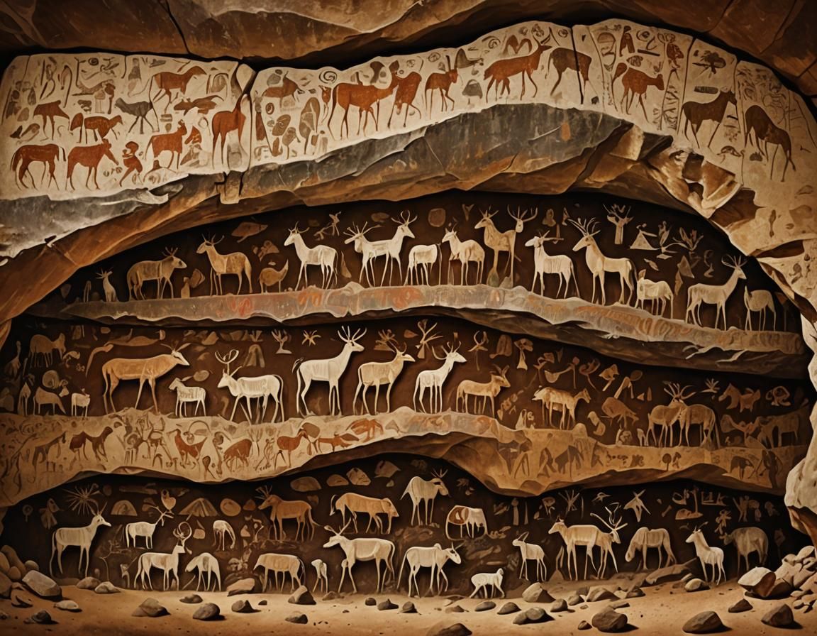 Arte rupestre del Paleolítico  by @NoloGomez 