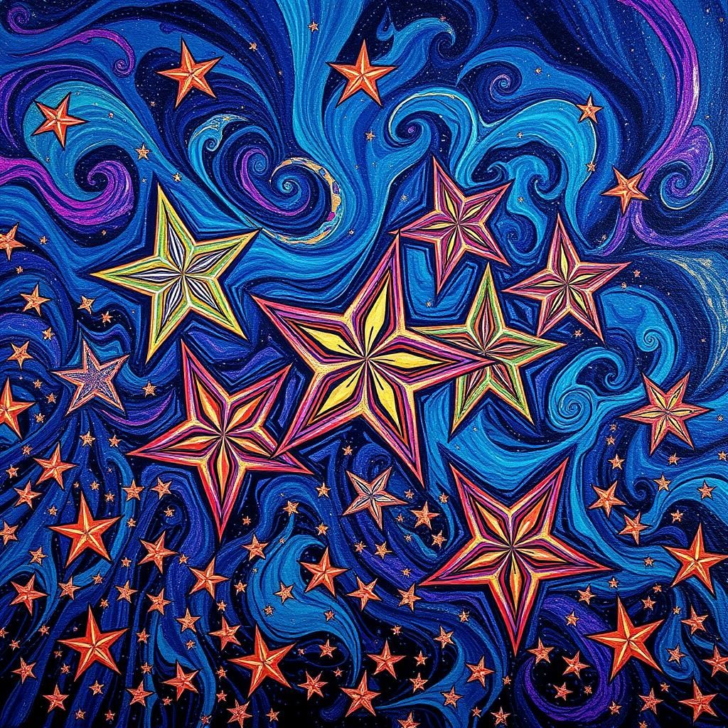 Stars Define the Sky !!