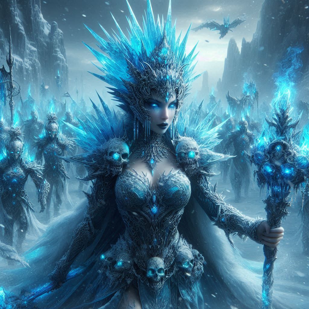 Goddess Of The Blue Flame