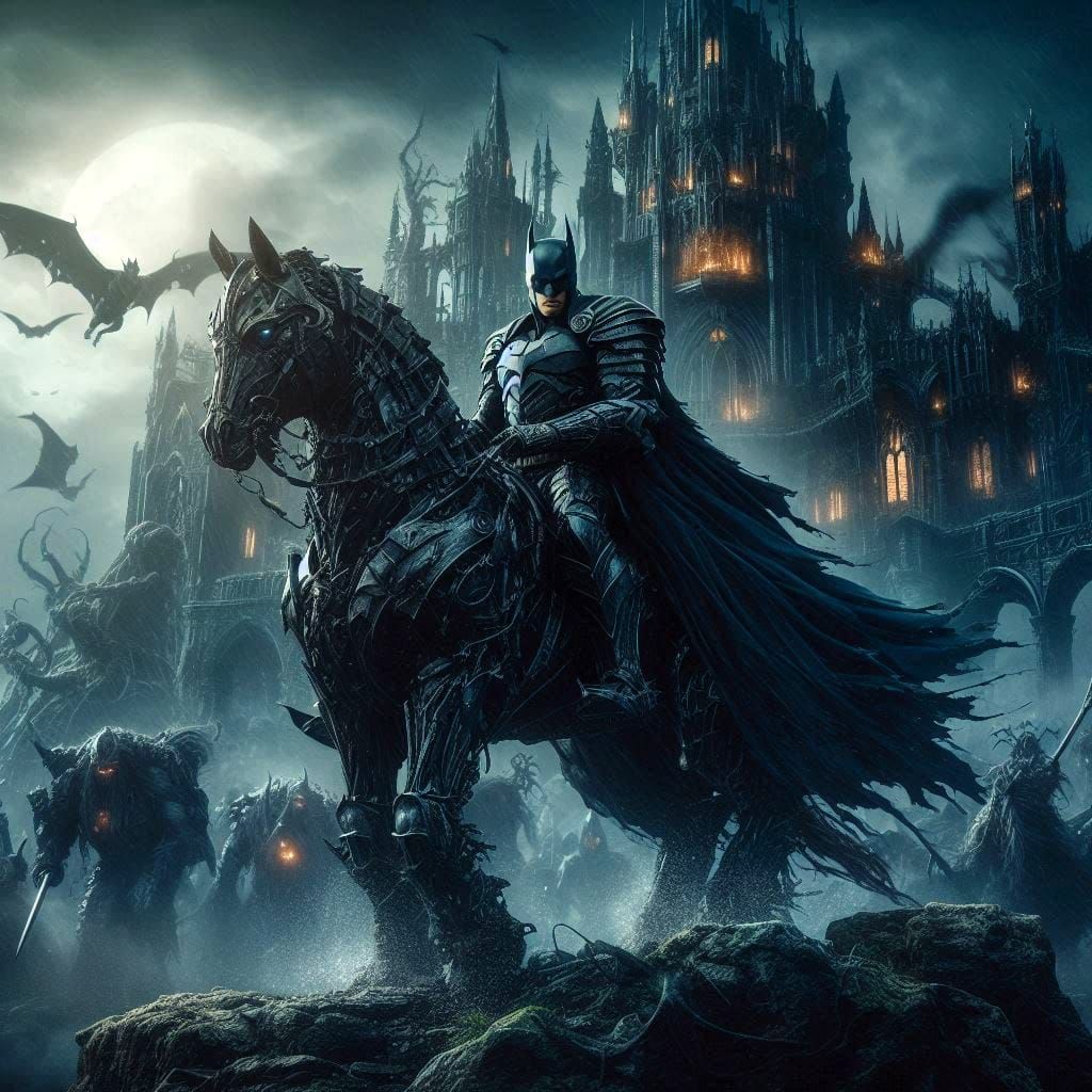 The Dark Knight is going to War