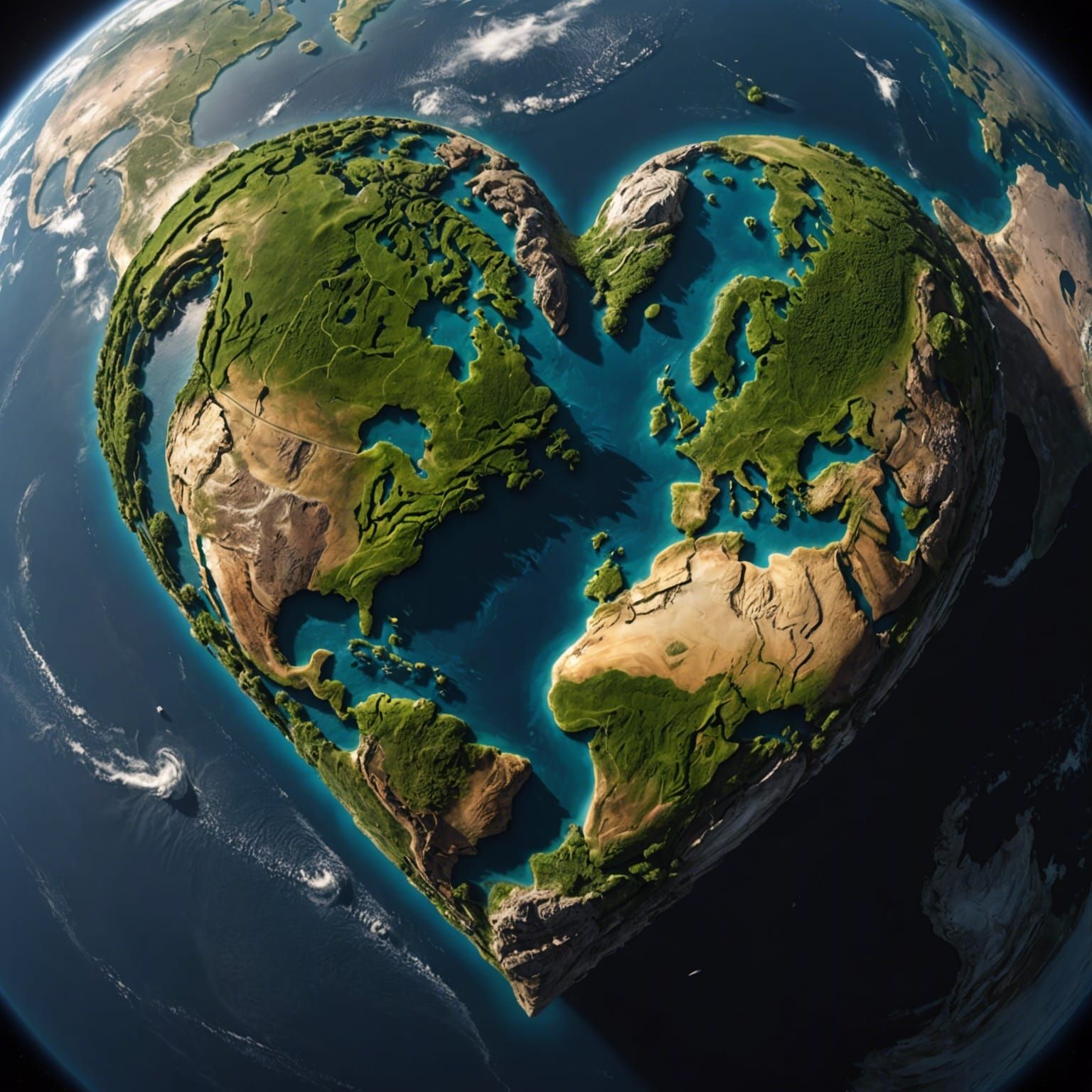 ❤️ 🌎   by @Shawn Michael Duffy