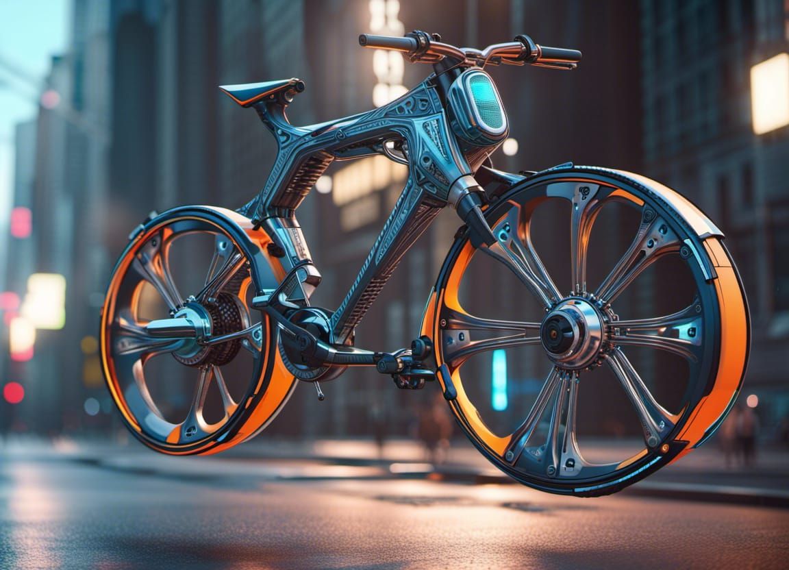 Future bicycle that float  by @Z33MA