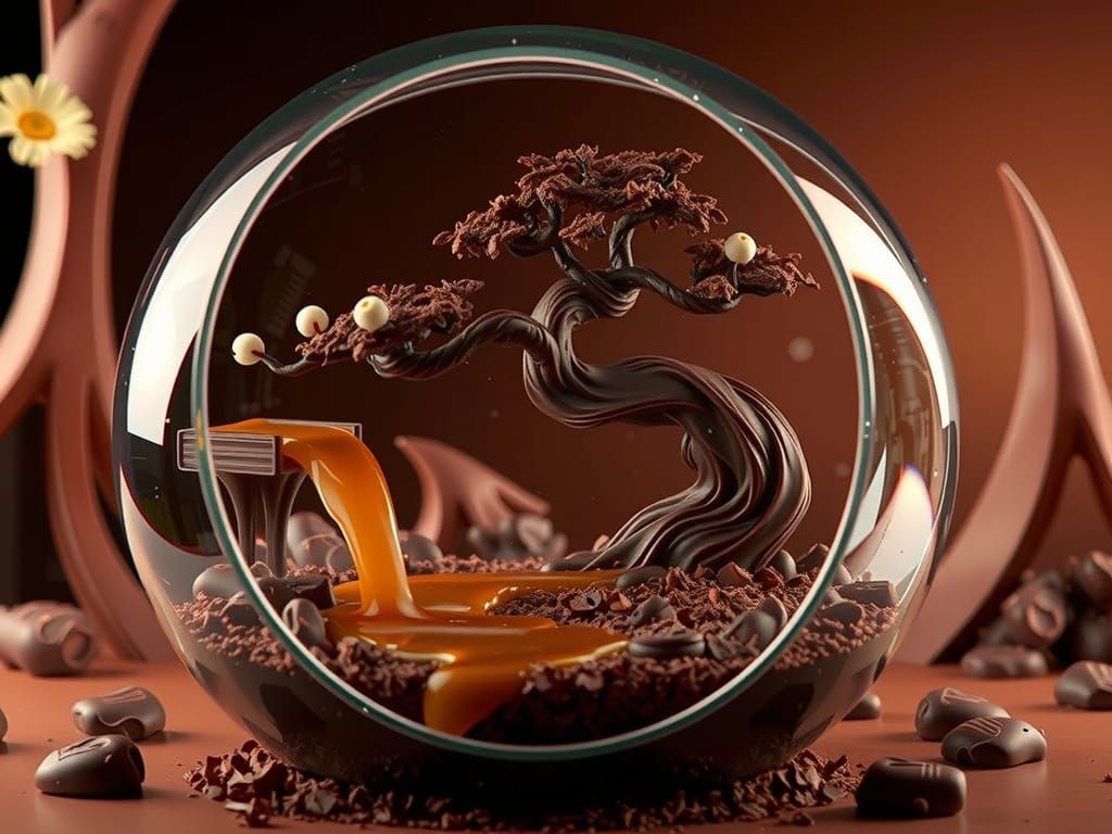 Chocolate Masterpieces  by @datura_dude