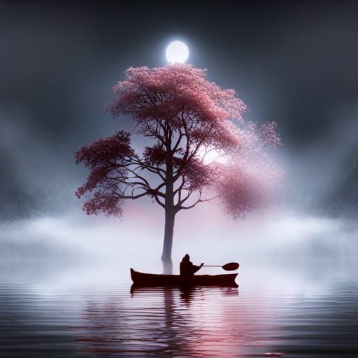 Midnight Canoe  by @undefined