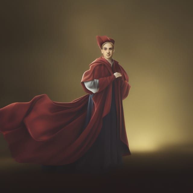 Catholic cloak canine