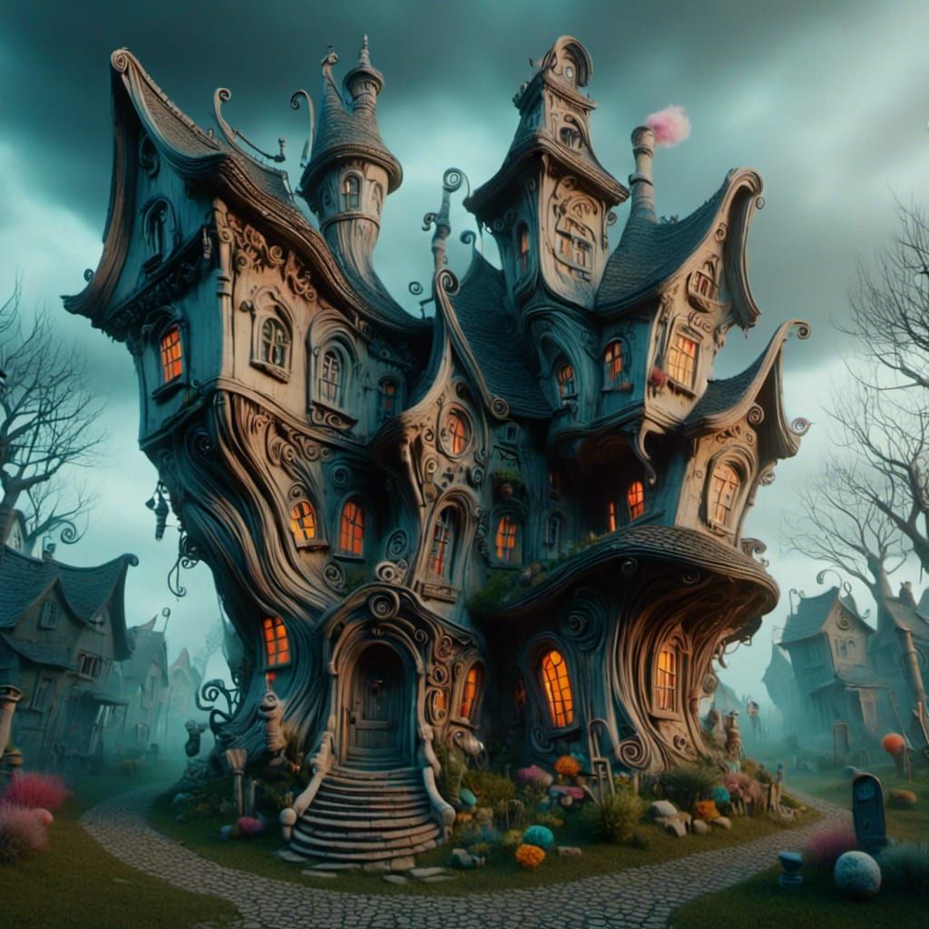 testing  <lora:Wonky Houses:1.0>