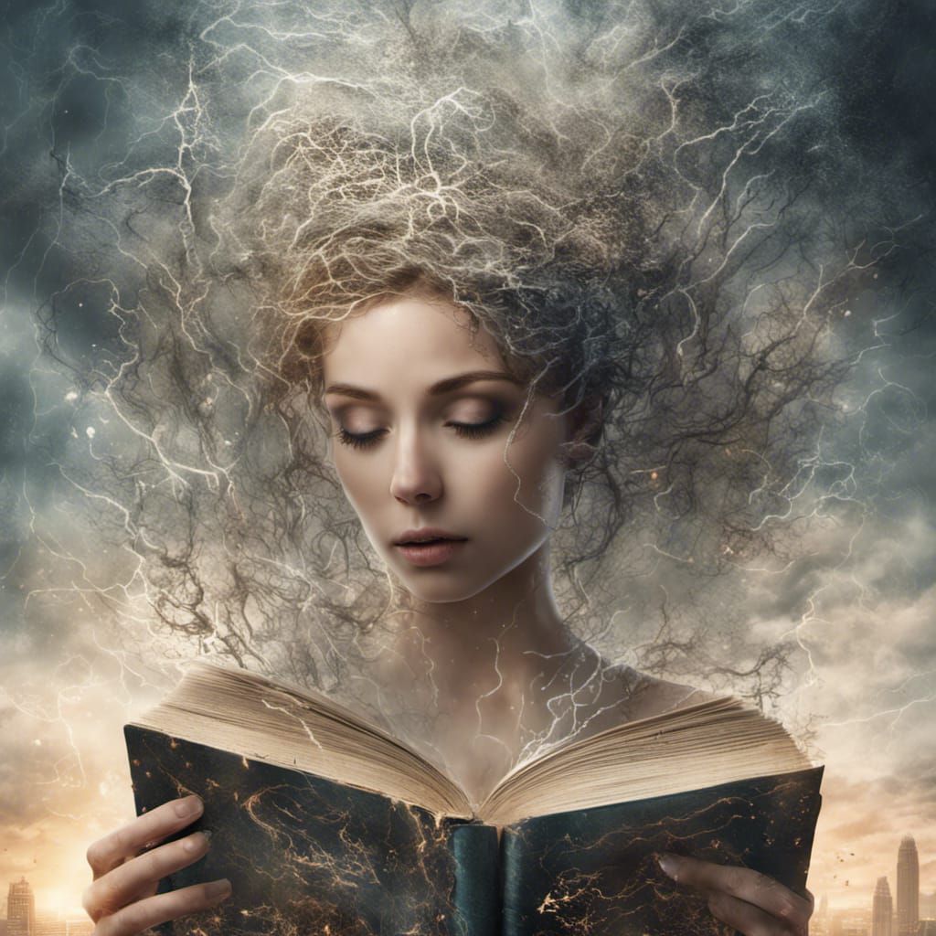 Shatter Me Book Cover: Epic Digital Matte Painting