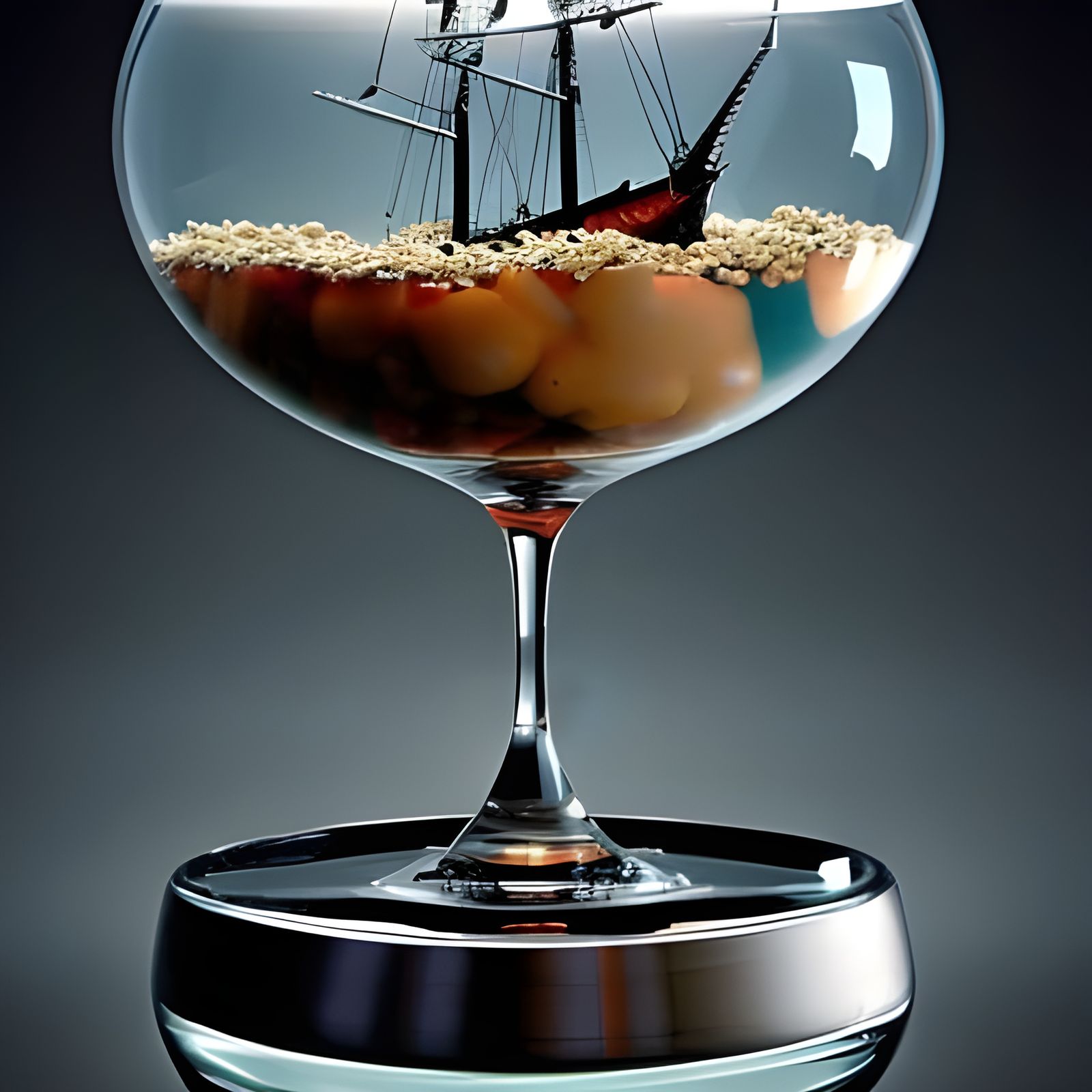 Ship in a drip  by @Azzeurus