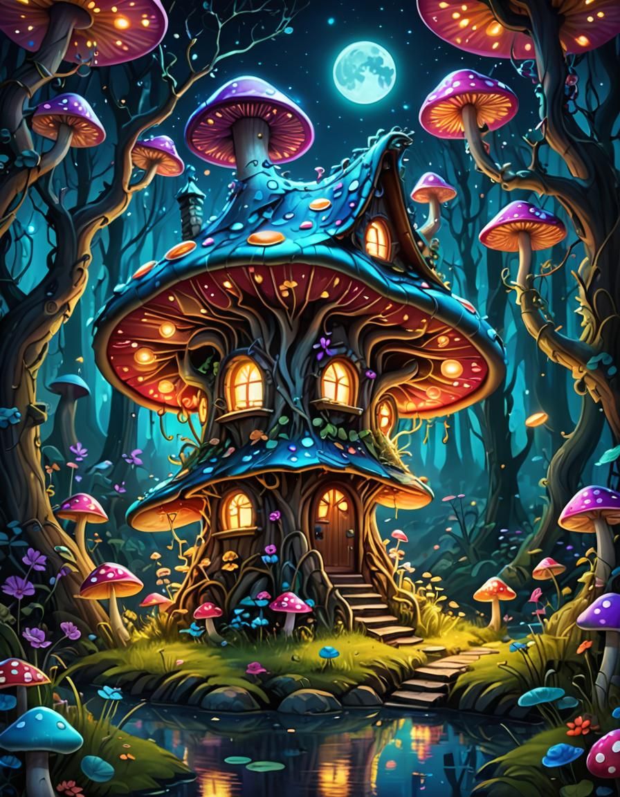 Mushroom house