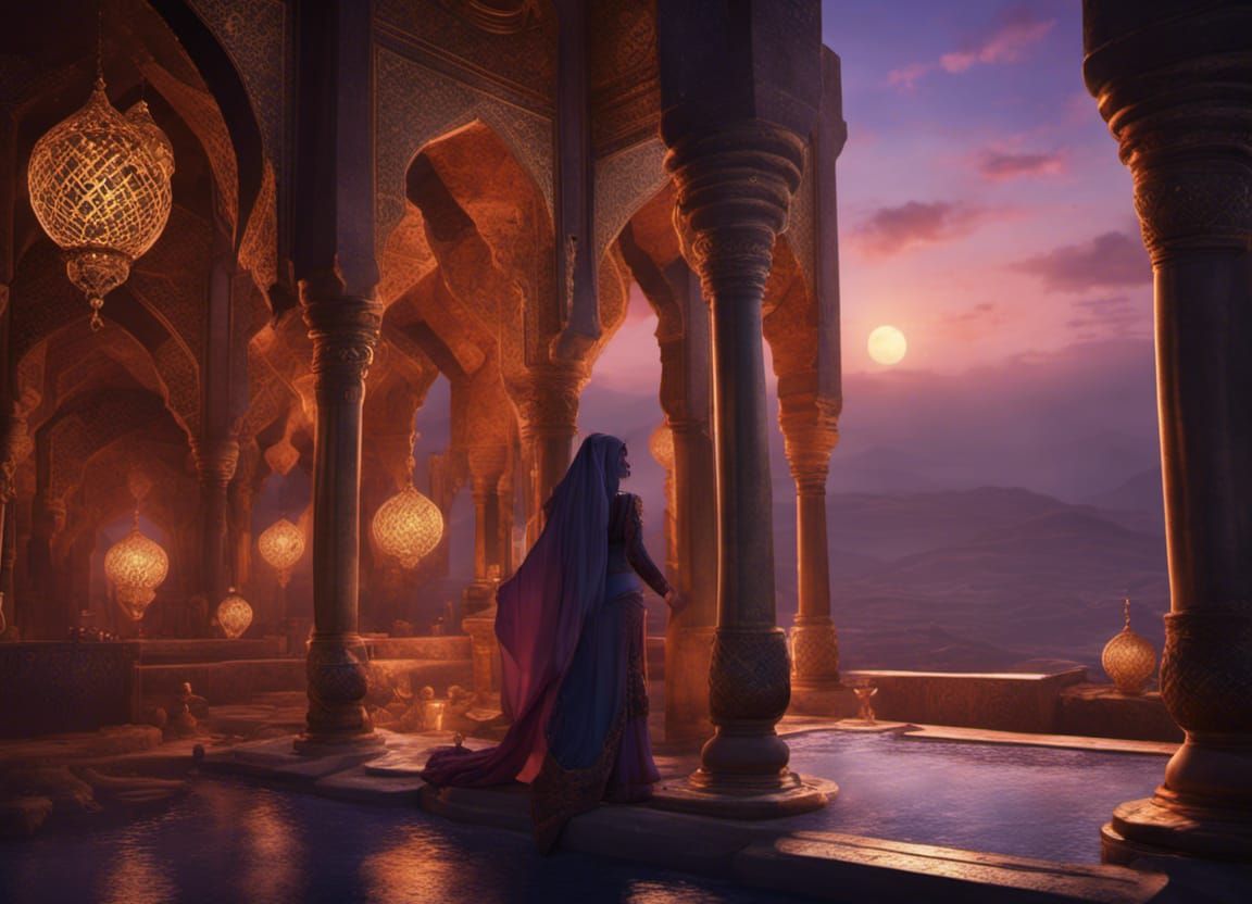 One Thousand and One Nights: Scheherazade!  by @Mak