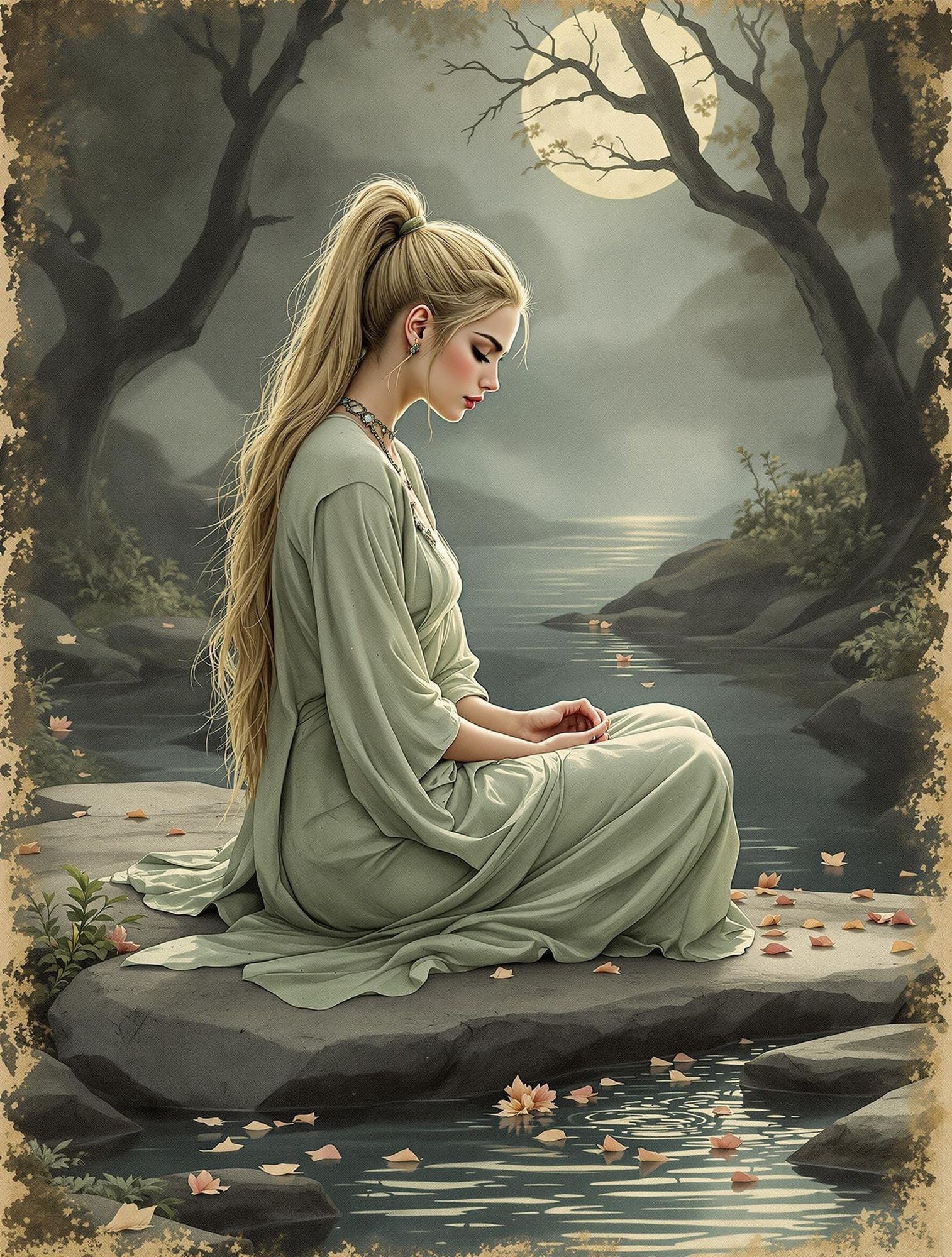 Stream Vigil: Goddess on Parchment